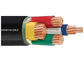 Üç Yarım Çekirdekli Özelleştirilmiş 1000V Bakır İletkenli PVC İzoleli Kablolar Tedarikçi